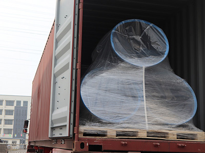 تسليم وصلات مواسير الفولاذ الكربوني