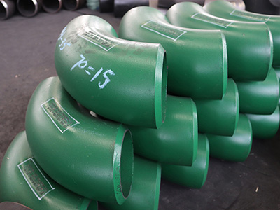 كوع أنبوب 90 درجة من فولاذ السبائك غير ملحوم