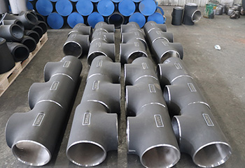 مشترك تي مواسير الفولاذ الكربوني